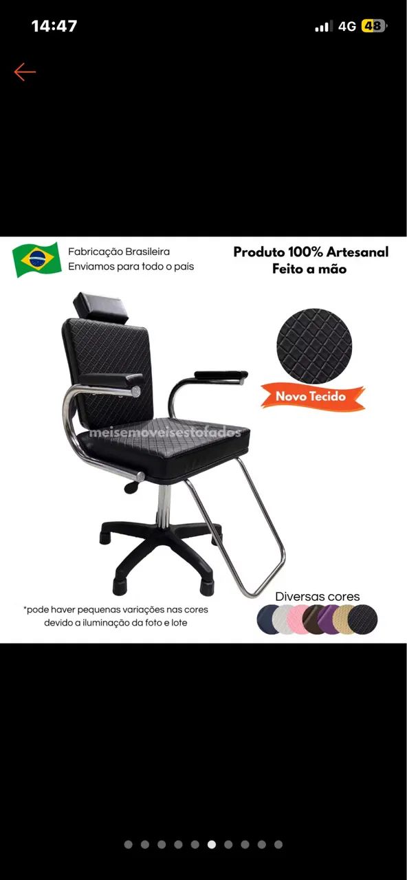 Cadeira de salão 