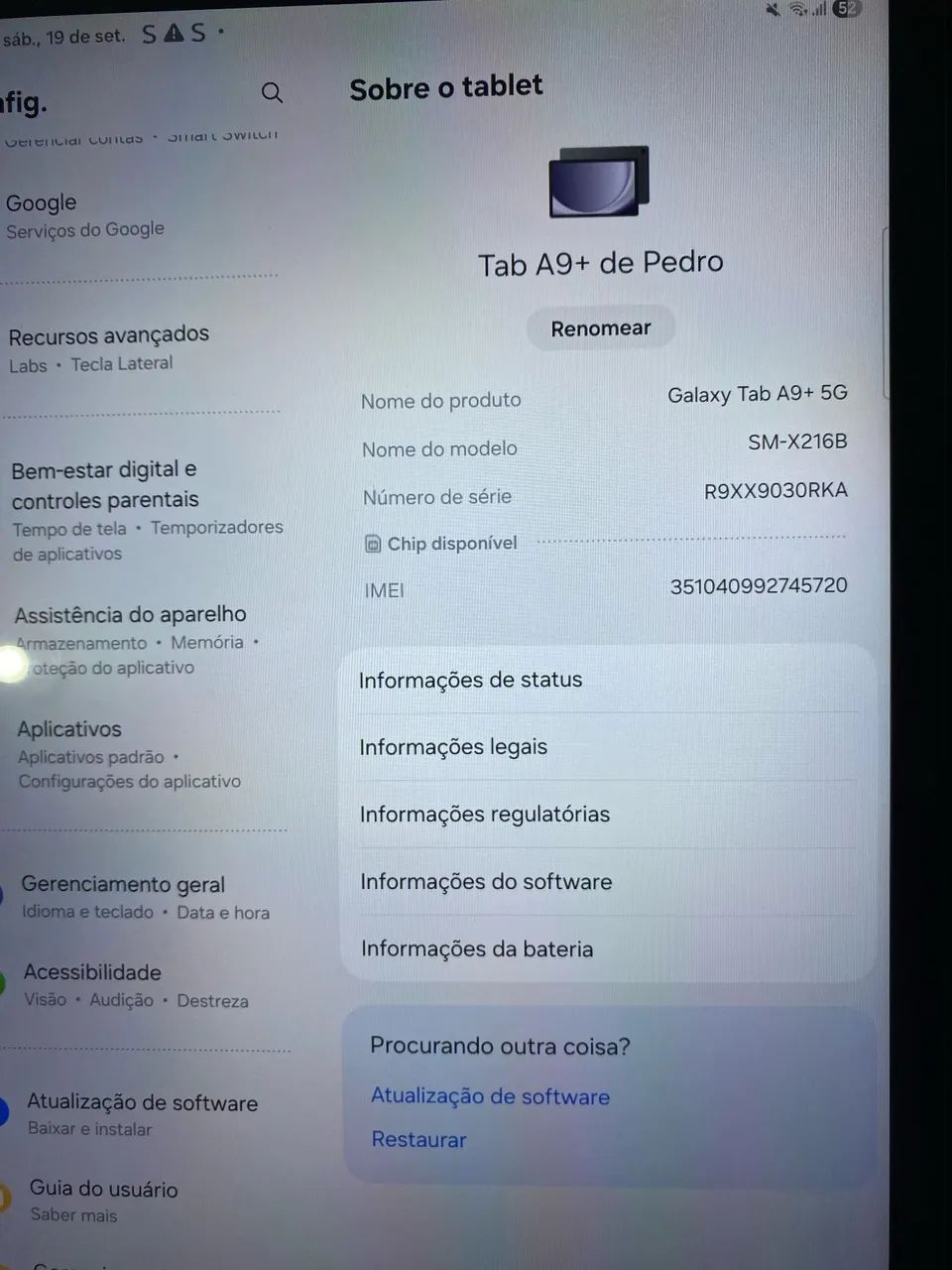 Samsung Tab A9+ 5g - Foto 3