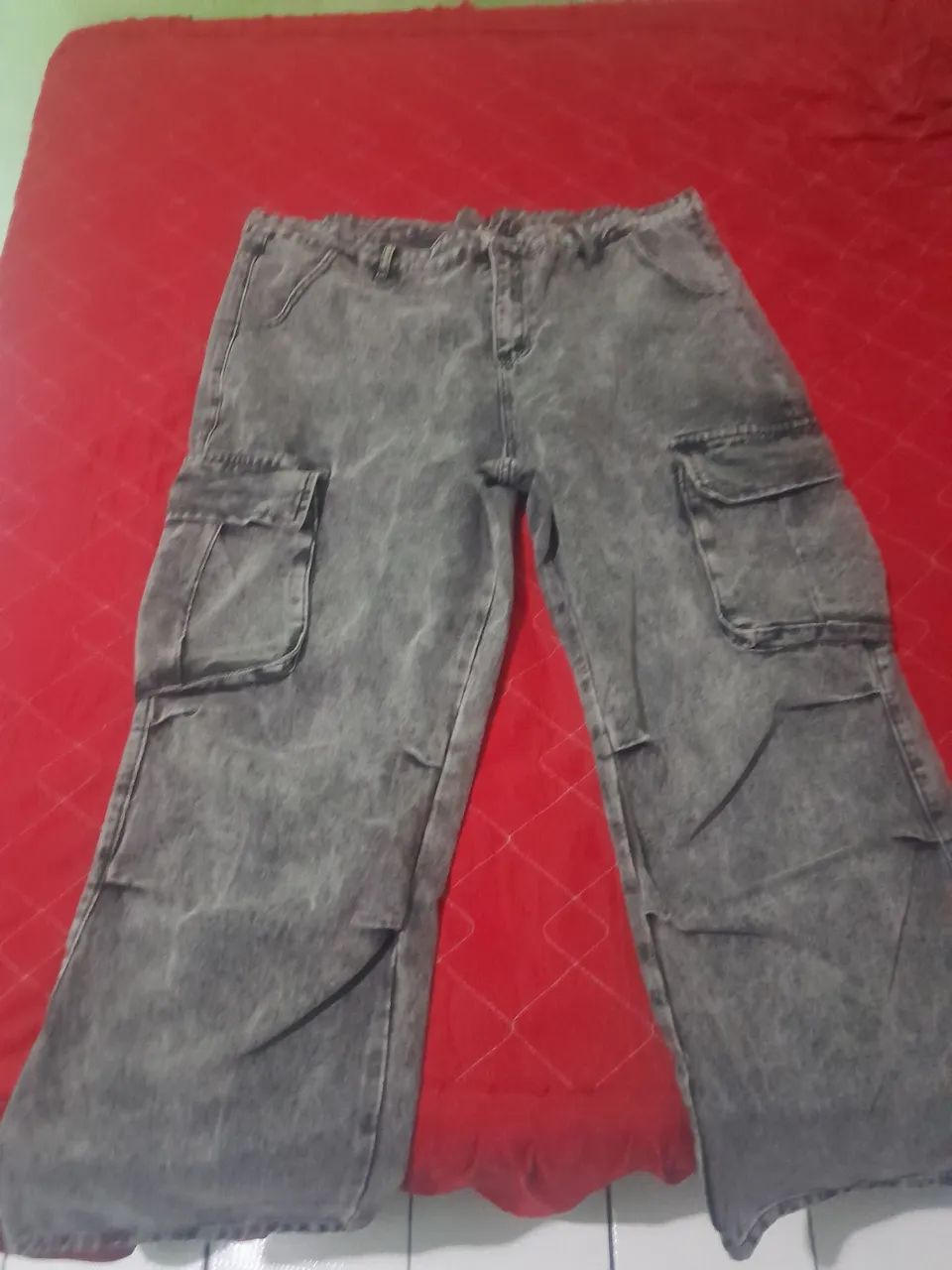 Calça unisex  cargo - Foto 2