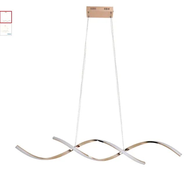 Lustre LED 35W 3000k LP-201D