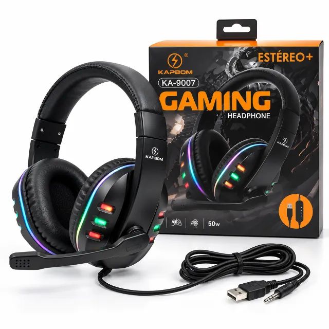 Headset Gamer Kapbom