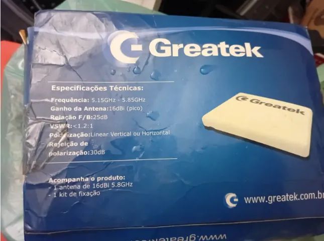 ANTENA SETORIAL GREATEK 5.8 GHz Nova - Foto 5