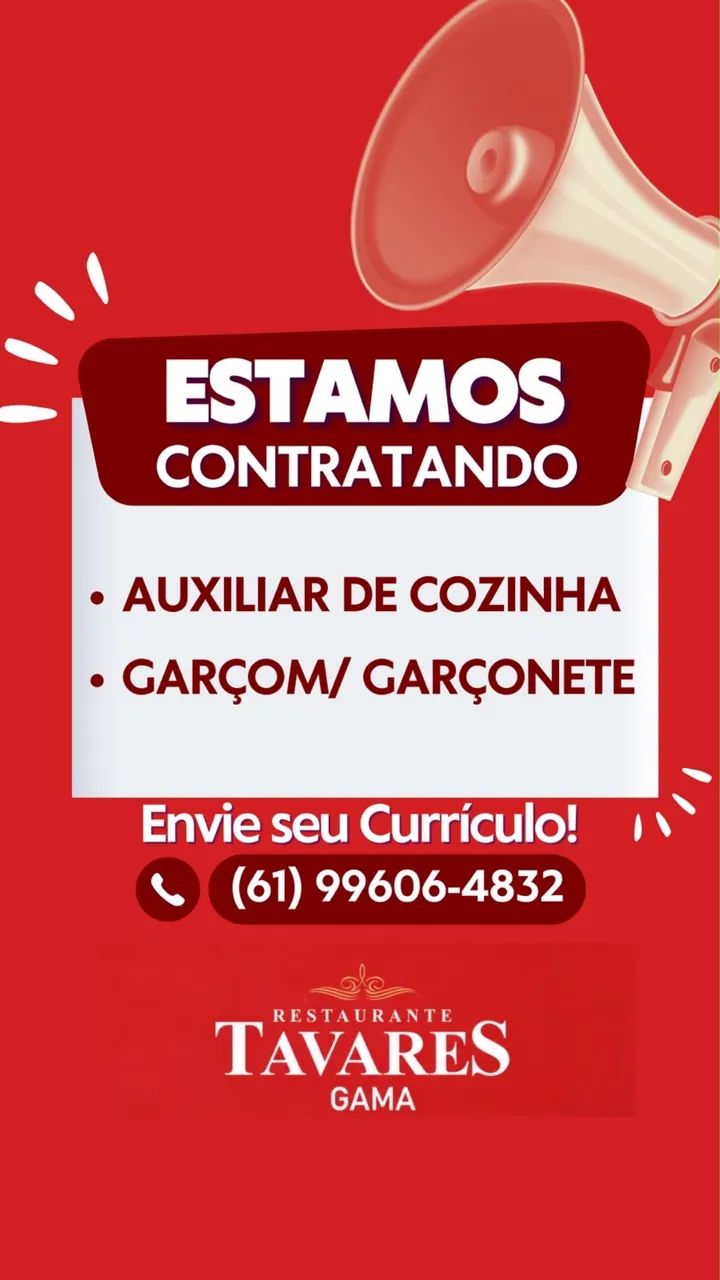 ESTAMOS CONTRATANDO! 1