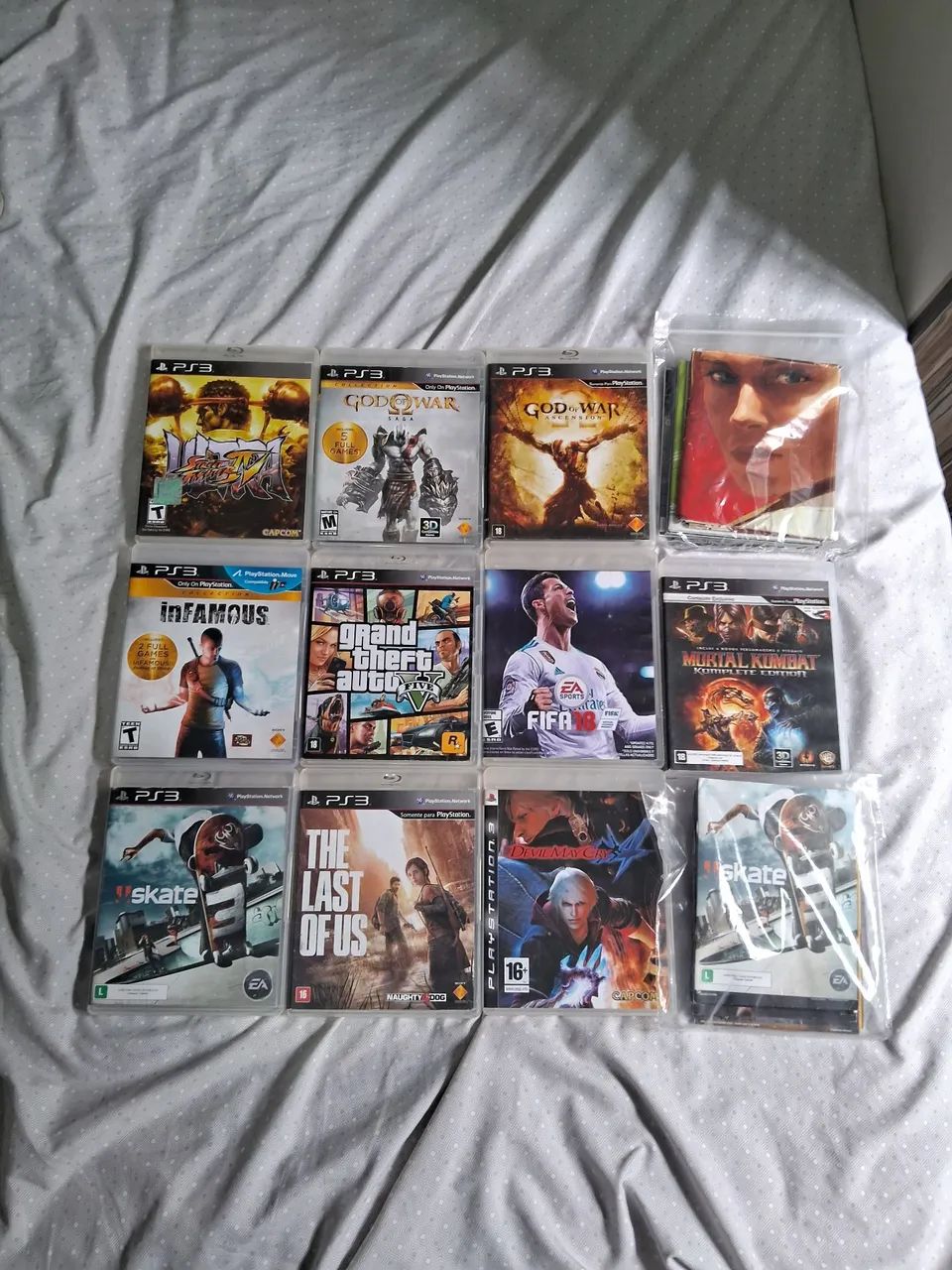 Vendo coleção de jogos de playstation 3