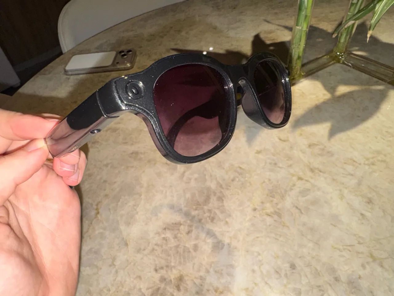 Smart Glasses Microwear - Óculos inteligentes com camera 13MP e inteligência artificial  - Foto 3