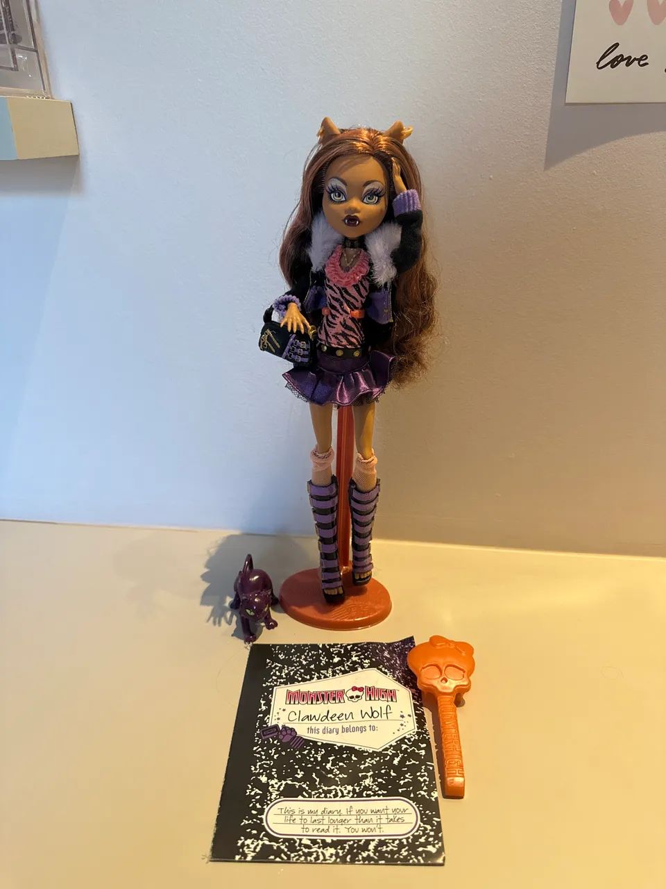 Clawdeen Creeproduction Boneca Monster High