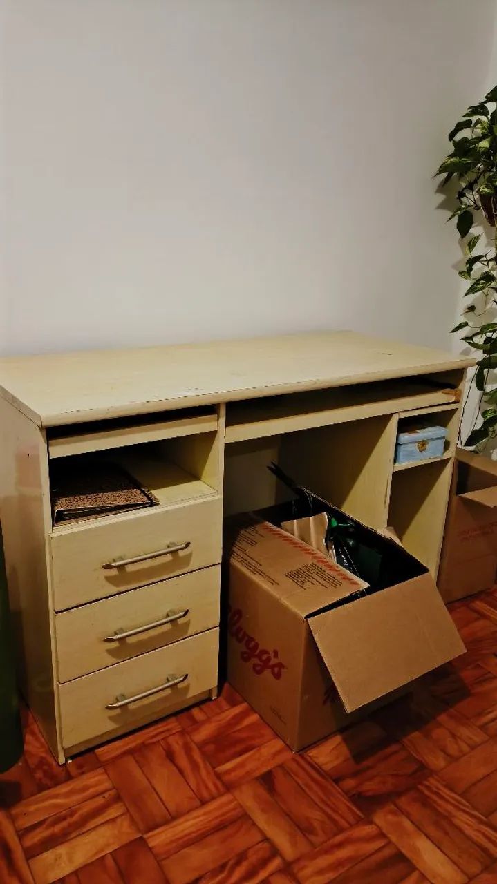 Vintage 1990s MDF Desk
