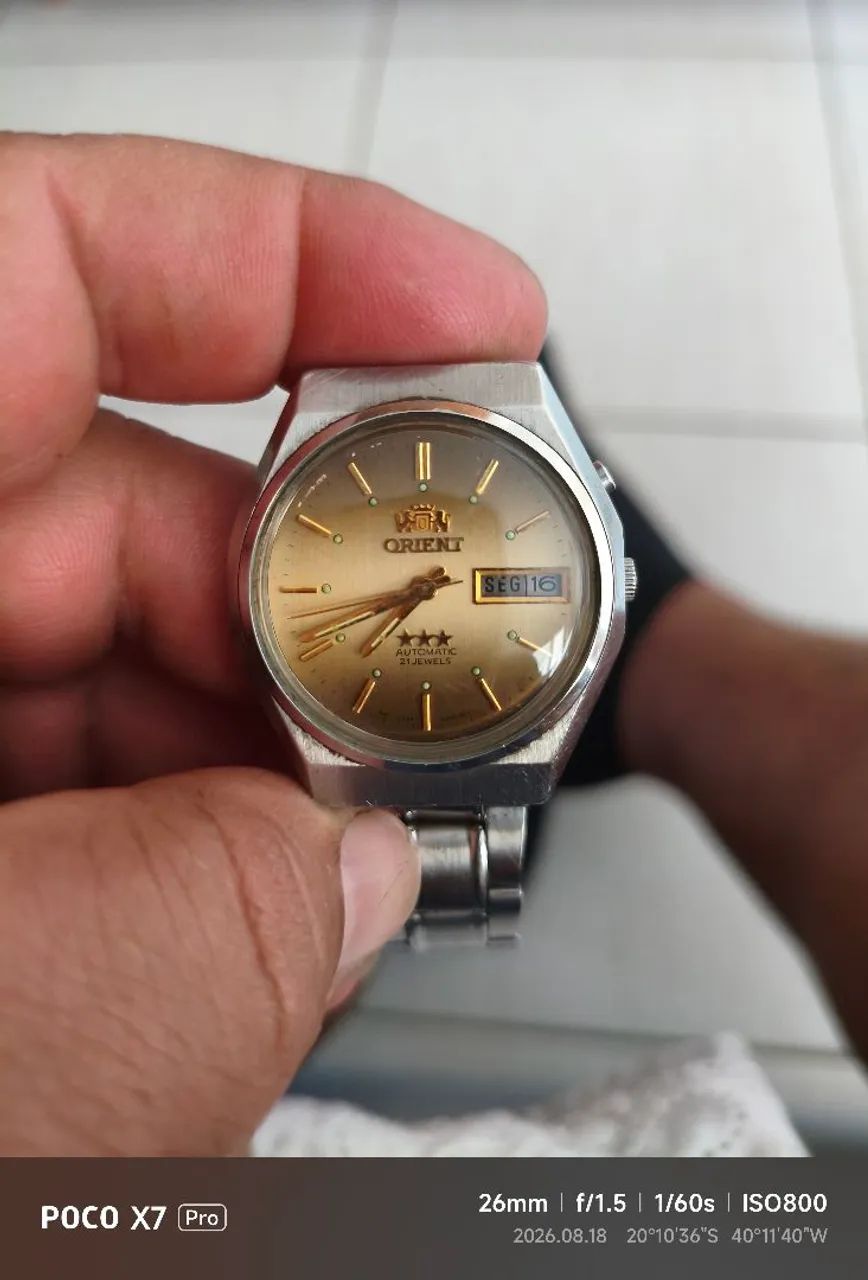 Vendo relógio Orient Automático 