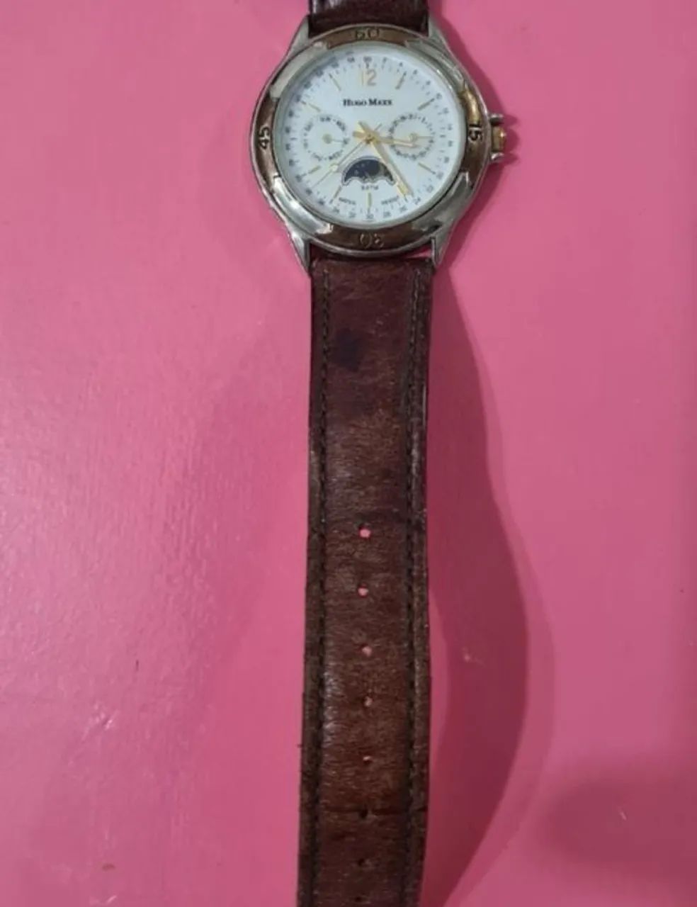 Relógio Hugo Maxx 18k Gold - Foto 4
