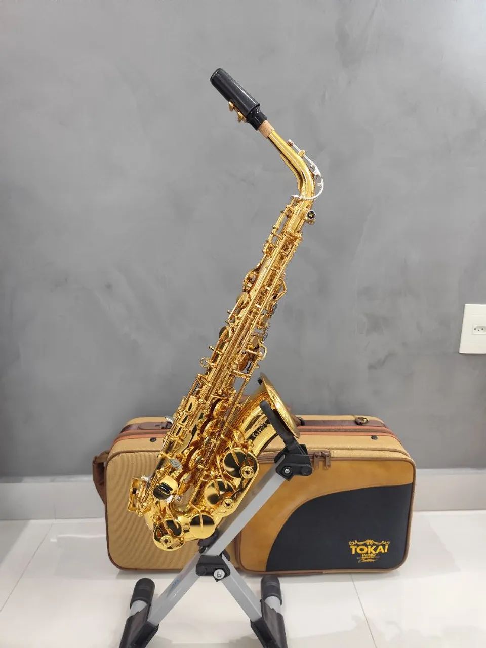 Sax Alto Tokai TSA-300G Mib Dourado - Novo de mostruário - Aceito