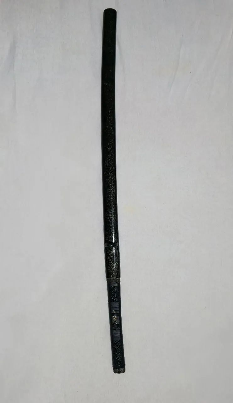 Bainha e Cabo de Katana Ornamental para enfeite sem a espada