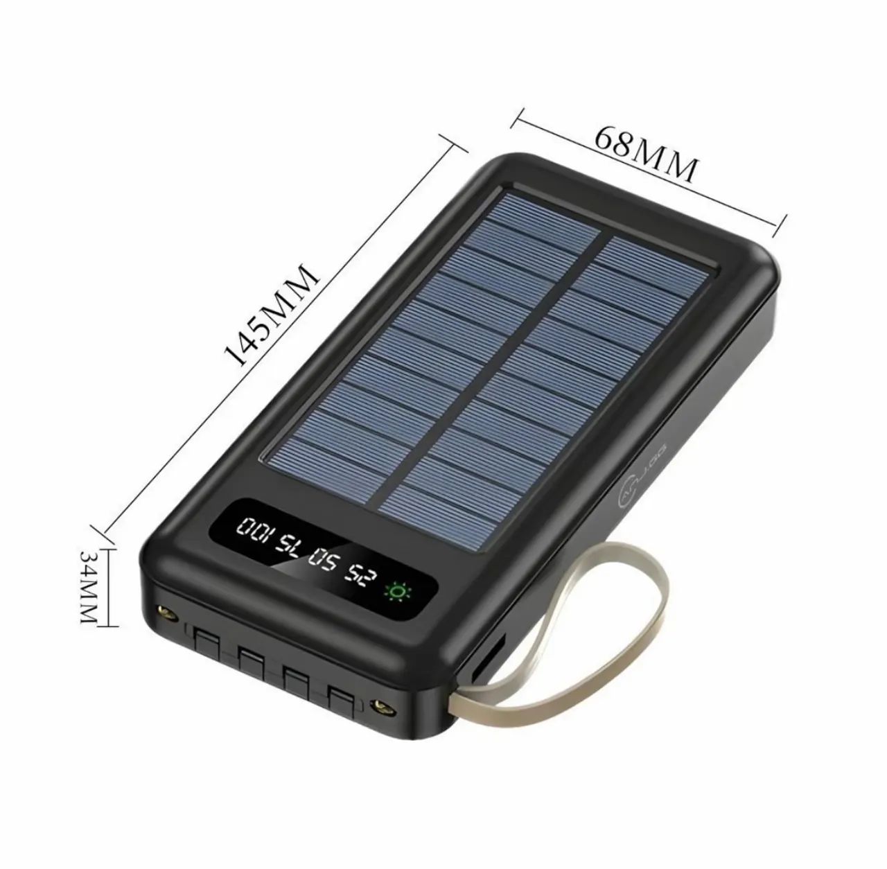 Bateria portátil solar