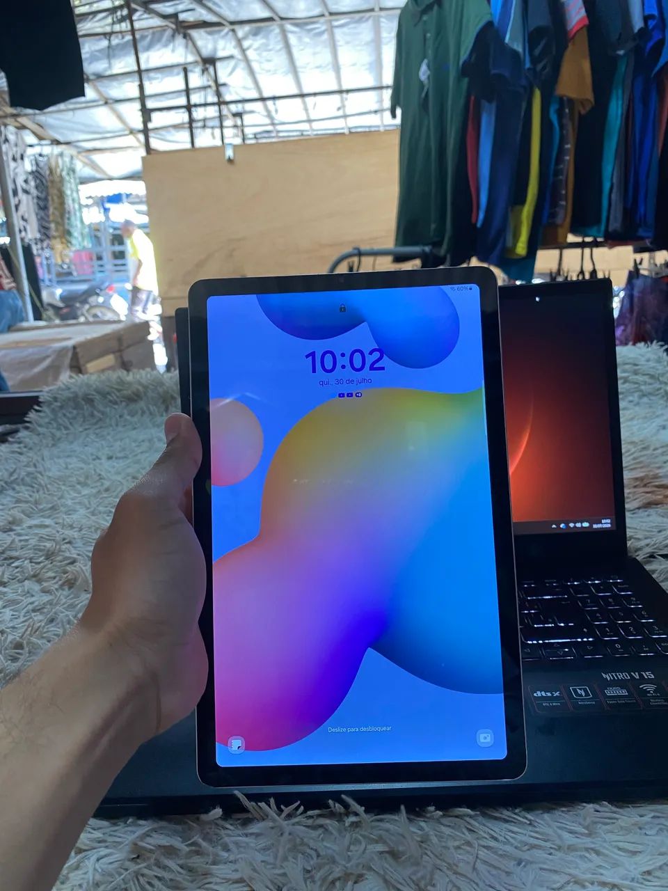 Tab S06 Lite Com caneta SPEN 