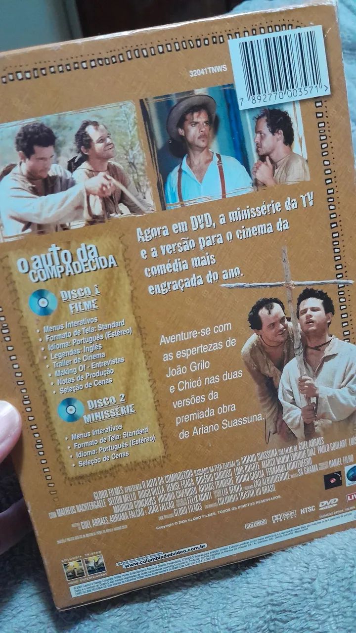 Dvd Duplo Auto da Compadecida (Filme e Série)  - Foto 4