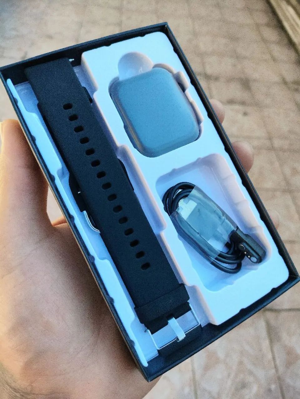 Relógio Smartwatch Bluetooth 2 Pulseiras - Foto 3