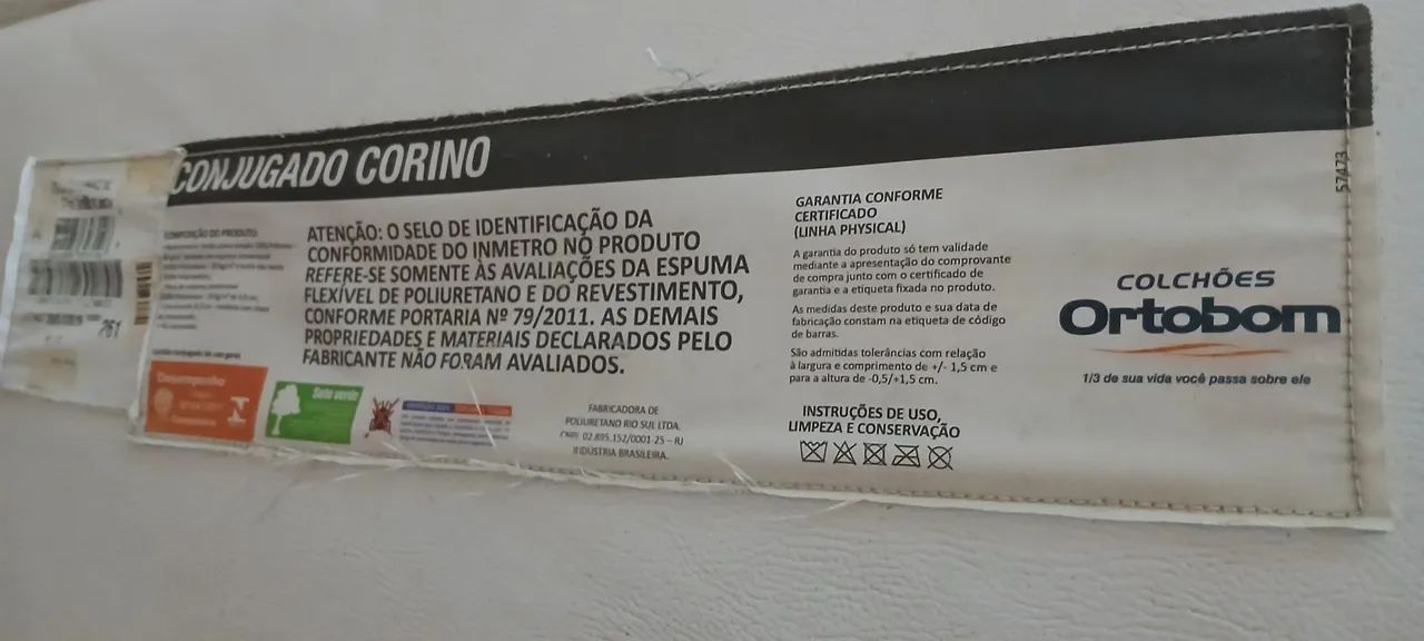Cama Box Solteiro - Ortobom - Foto 3