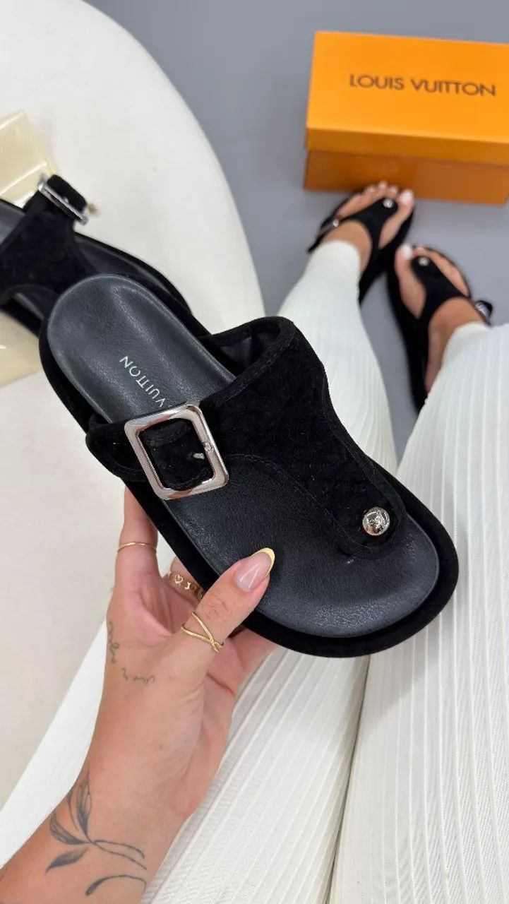 Papete Louis Vuitton Preto - Foto 5