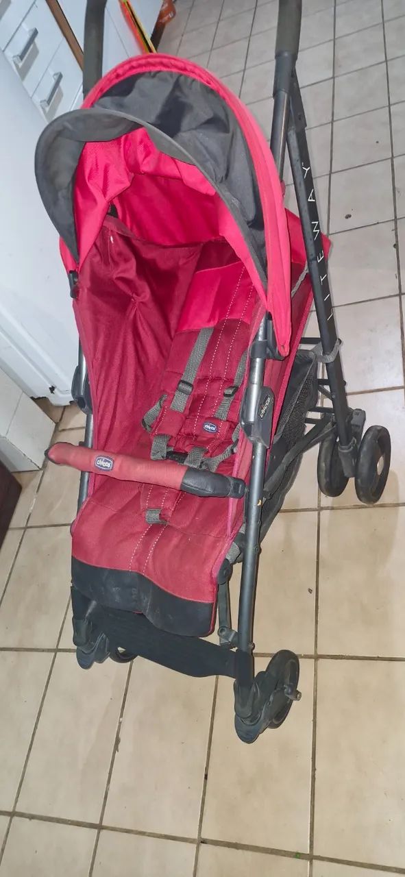 Carrinho de bebe chicco liteway ate 20kg - Foto 3