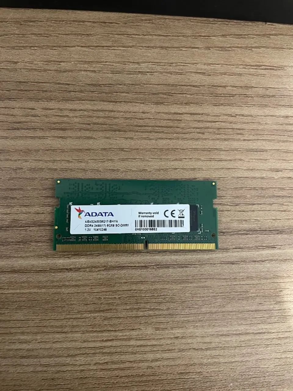 Memória RAM Notebook 8GB DDR4 2400MHz Adata SO-DIMM
