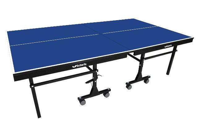 Mesa Tênis Mesa Butterfly C/rodas 25mm Mdf Klopf 1008 - Foto 2