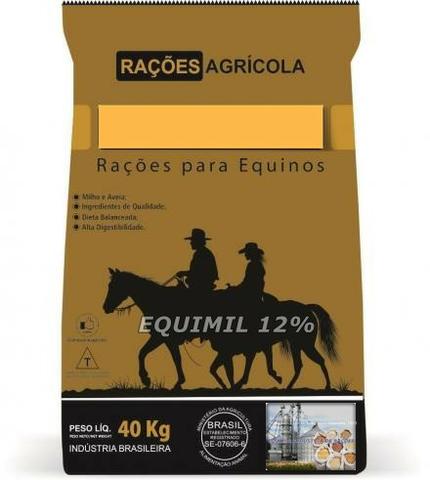 Ração peletizada 12% aveia e melaço 40kg