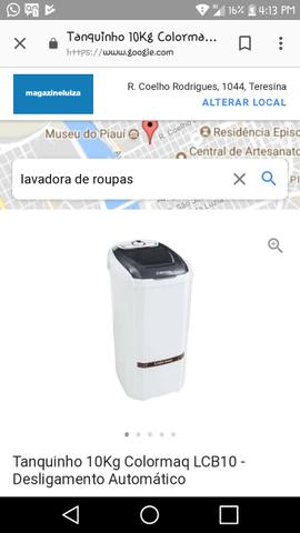 Lavodora de roupas 10 kilos