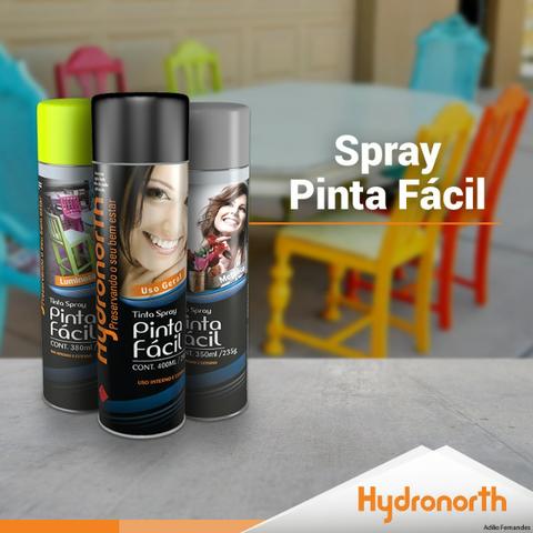 Spray Diversas cores 400ml para Metais, madeiras, etc