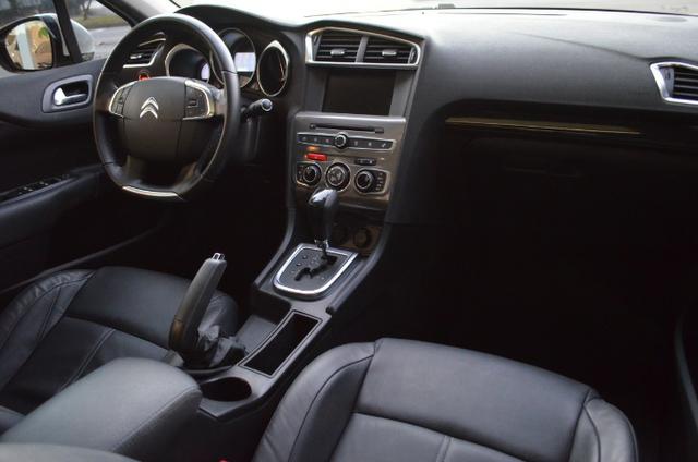 C4 lounge 1.6 turbo flex 4p automático *top de linha*único dono*imecável - Foto 10