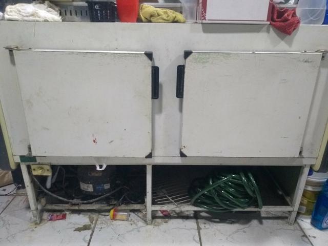 Vendo Freezer com Estufa aquecedora superior