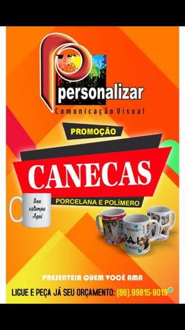 Promoção de canecas