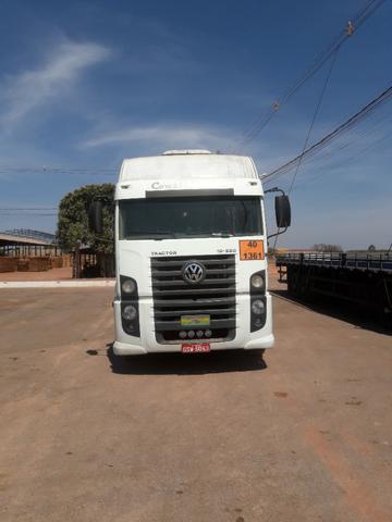 Vendo conjunto vw 19-320 mais carreta 3 eixos - Foto 10