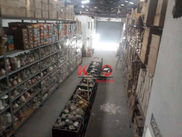 Galpão Comercial para locação, Macuco, Santos - .