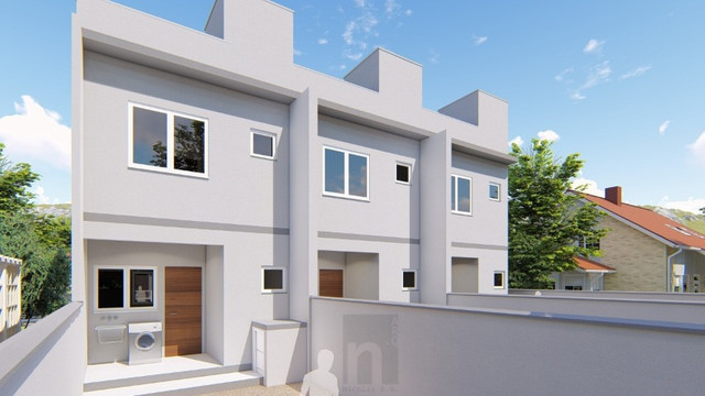 Casa Geminada com passagem lateral na Limeira, Brusque-SC - Foto 6