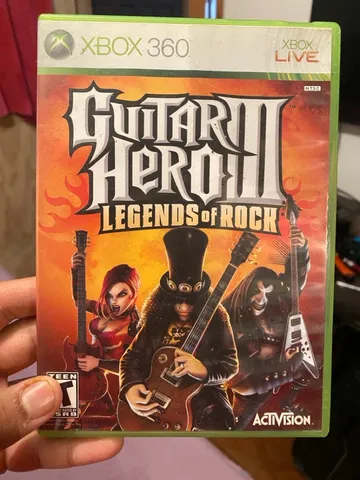 Jogo guitar hero 3 xbox 360  +27 anúncios na OLX Brasil