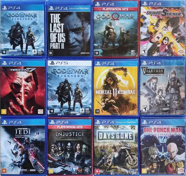 Jogos p/ PS4 & PS5 mídia física - Videogames - Paranoá, Brasília 1254113599