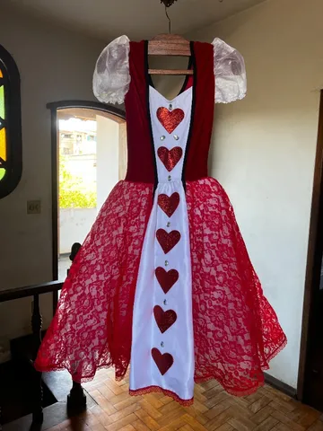 Vestido Fantasia Cinderela, Roupa Infantil para Menina Yamp! Usado  87823557