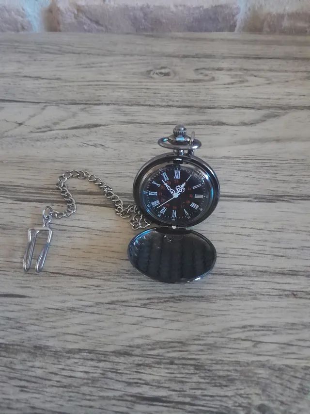 Relógio de Bolso Quartz Novo  - Foto 5