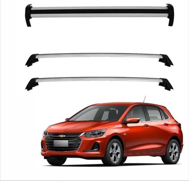 Rack De Teto Chevrolet Onix Hatch 2019 a 2022 Projecar, instalado