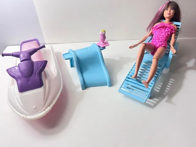 Barbie doll with swimming pool