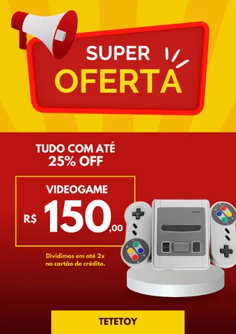 R$150 Nintendo eShop - Cartão Presente