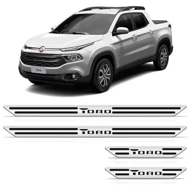 Soleira Inox Sport Fiat Toro - Reta 
