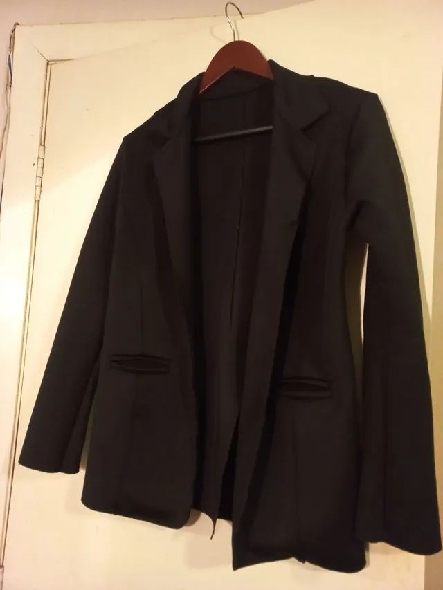 Blazer preto M - Foto 2