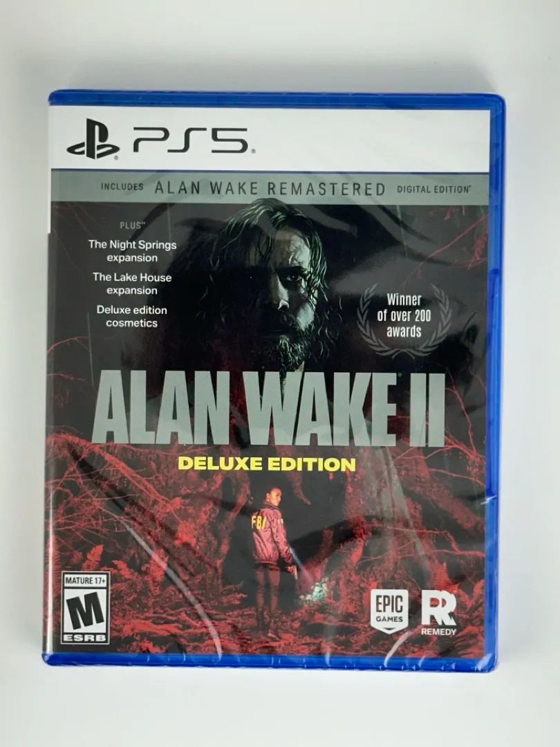 ALAN WAKE 2 DELUXE EDITION PS5 (Leia a descrição)