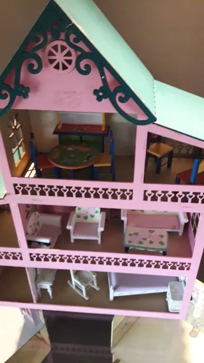 Mini móveis para casinha de boneca - Foto 5