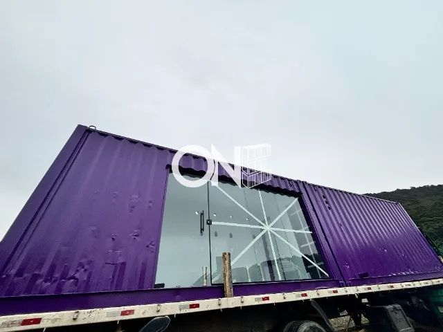 Container ideal para lavanderia de self service 