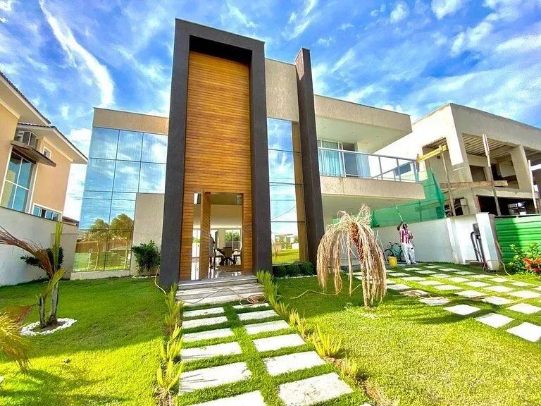 Alphaville Jacuhy - Casa Duplex 380m², área total 500m², 5 quartos, 3 suítes