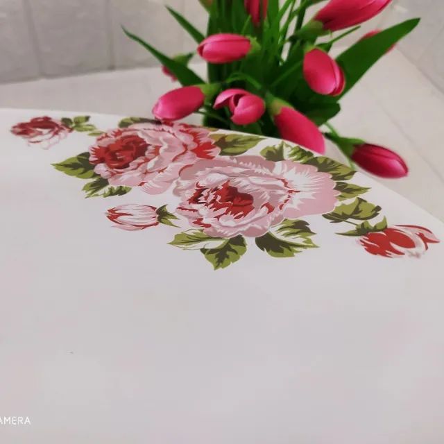 Conj. 04 Pratos Rasos Floral 26,5 Cm 17619 Bianca Promoção - Foto 3