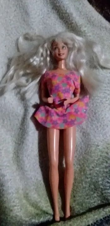 Boneca antiga doll de coleção barbie corpo twist n turn tnt anos 80