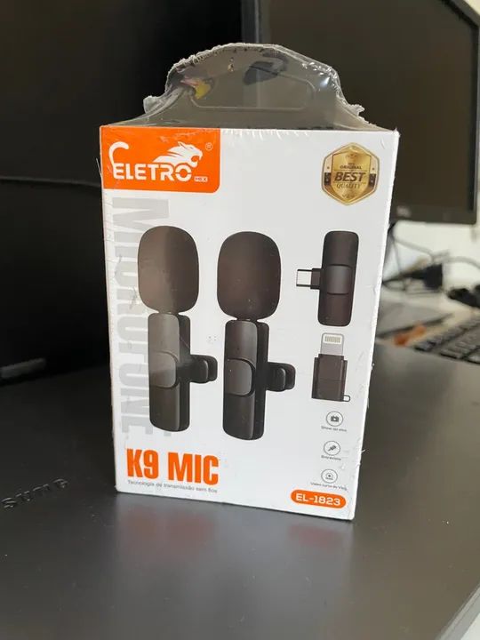 Microfone lapela duplo ABT 