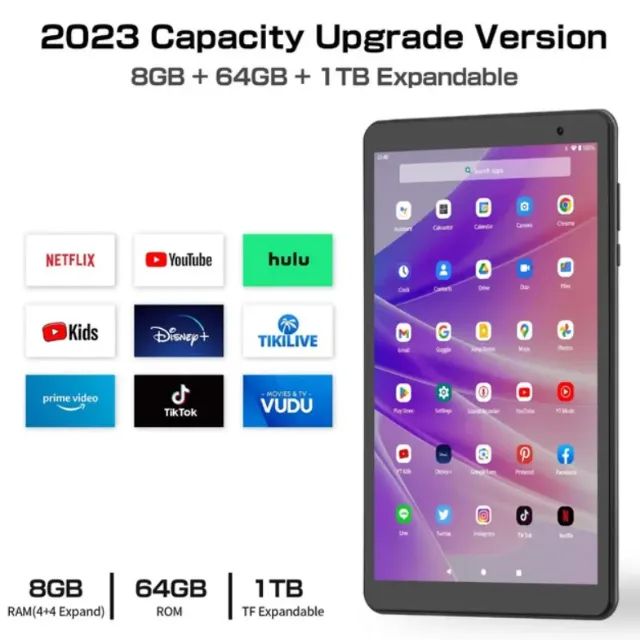 Tablet Pritom 8" 4gb Ram 64gb Quad Core Android 13 5000mah - Foto 2